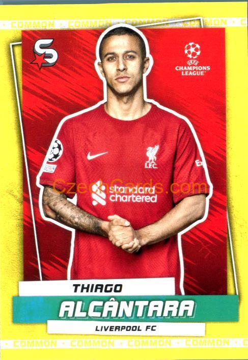 Thiago Alcântara 2022/23 Topps Superstars #14 common