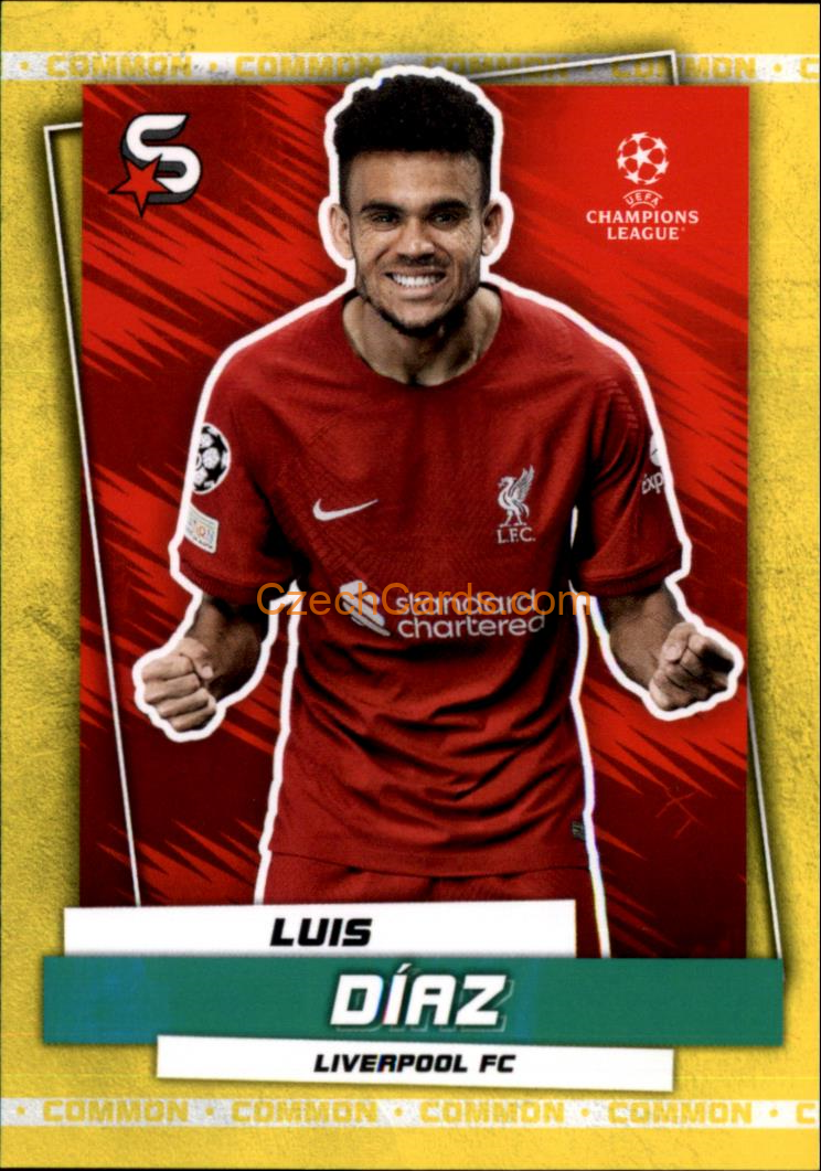 Luis Díaz 2022/23 Topps Superstars #17 common