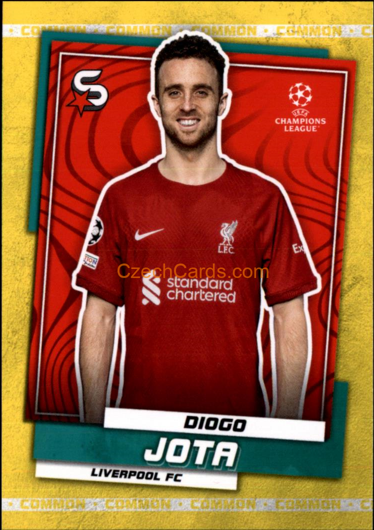 Diogo Jota 2022/23 Topps Superstars #18 common