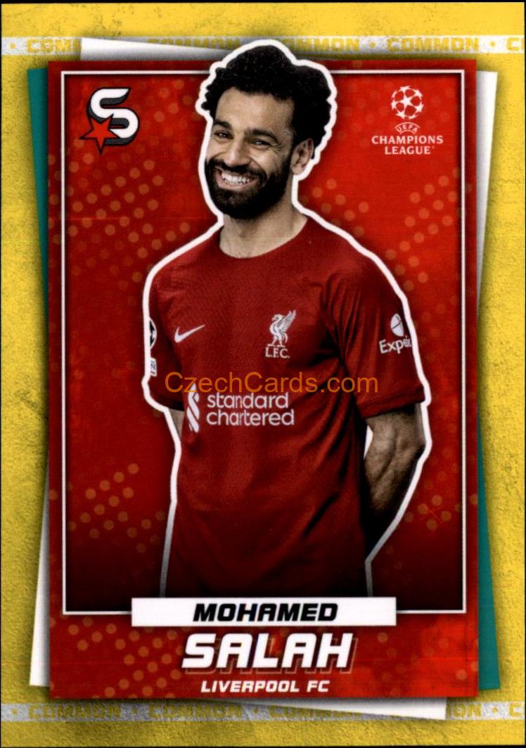 Mohamed Salah 2022/23 Topps Superstars #19 common
