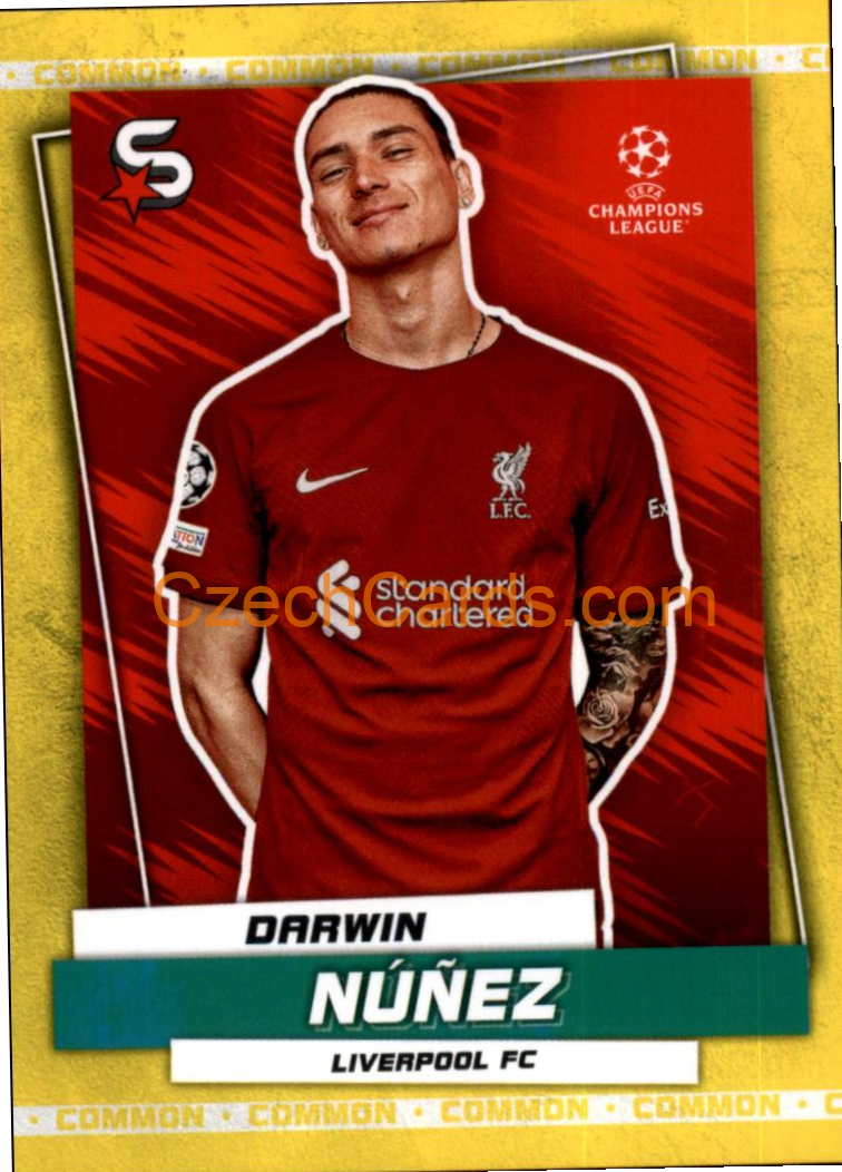 Darwin Núñez 2022/23 Topps Superstars #20 common