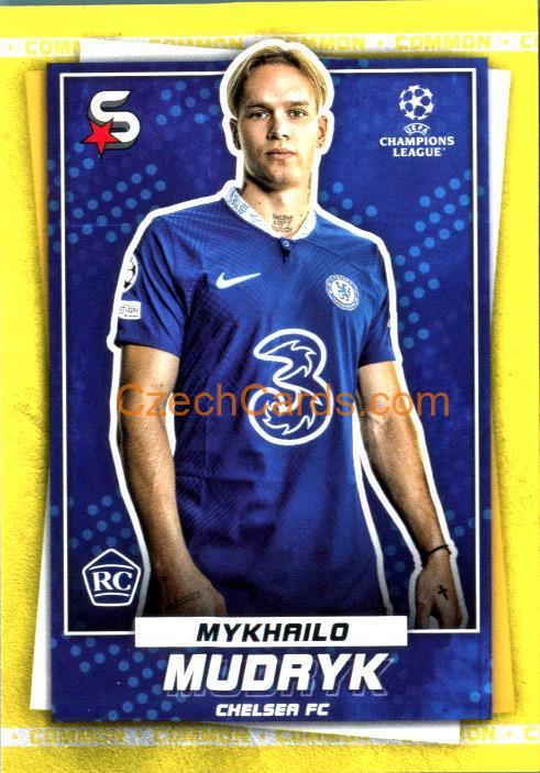 Mykhailo Mudryk 2022/23 Topps Superstars #23 RC common