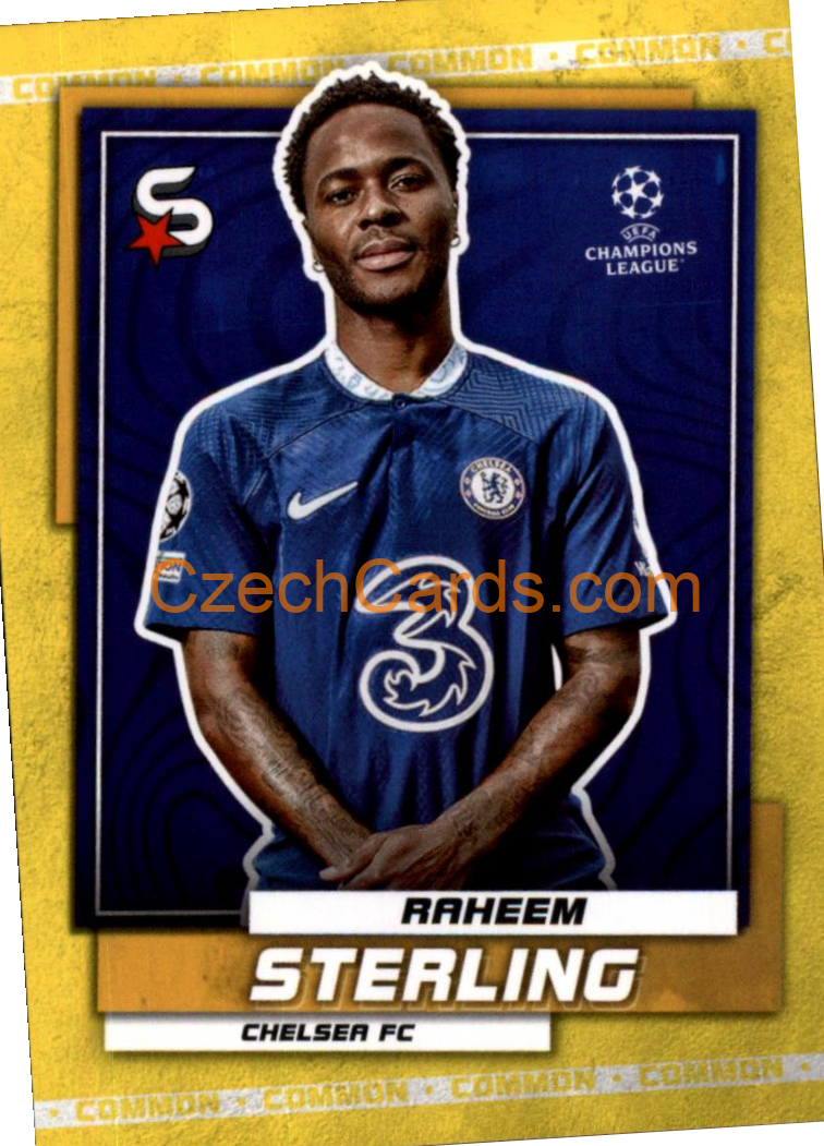 Raheem Sterling 2022/23 Topps Superstars #27 common