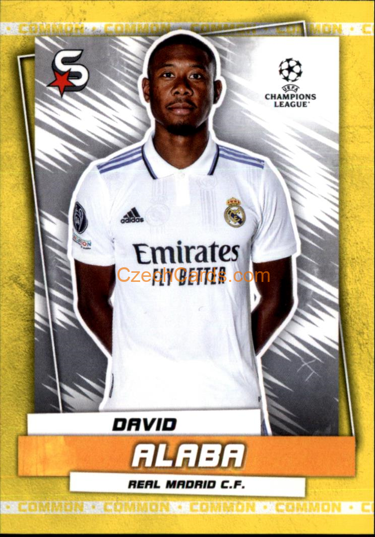 David Alaba 2022/23 Topps Superstars #38 common