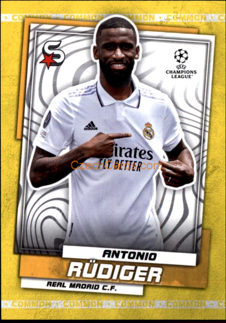 Antonio Rüdiger 2022/23 Topps Superstars #39 common