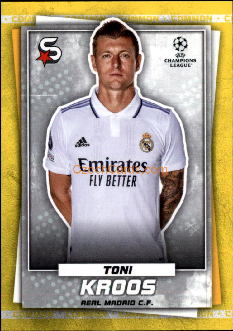 Toni Kroos 2022/23 Topps Superstars #40 common
