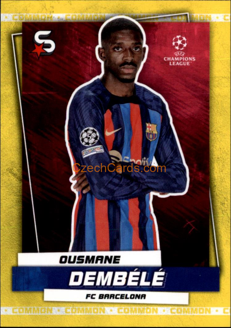 Ousmane Dembele 2022/23 Topps Superstars #53 common