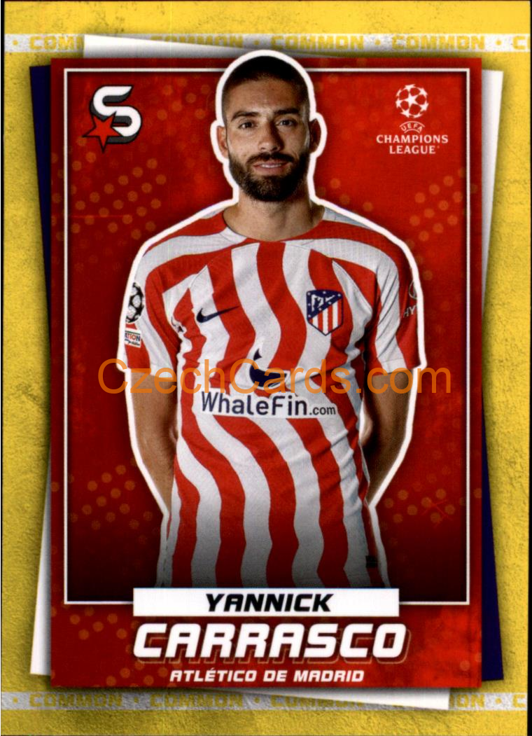 Yannick Carrasco 2022/23 Topps Superstars #62 common
