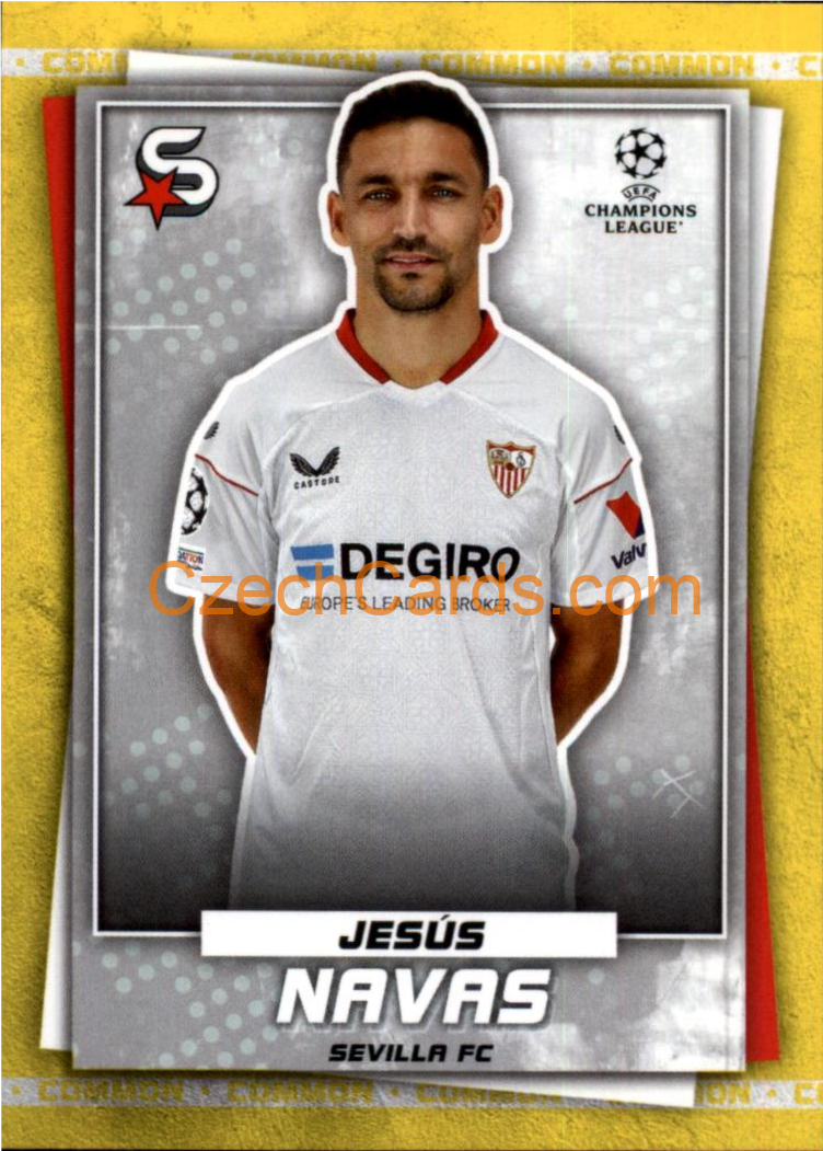 Jesus Navas 2022/23 Topps Superstars #64 common