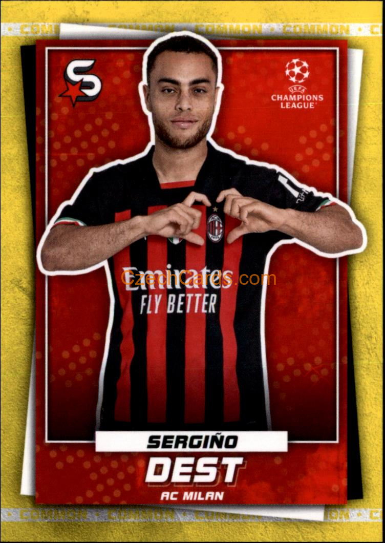 Sergiño Dest 2022/23 Topps Superstars #67 common