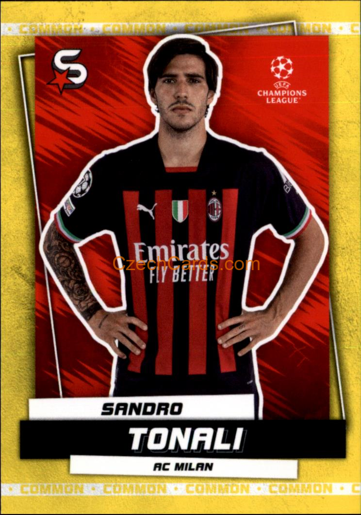 Sandro Tonali 2022/23 Topps Superstars #71 common