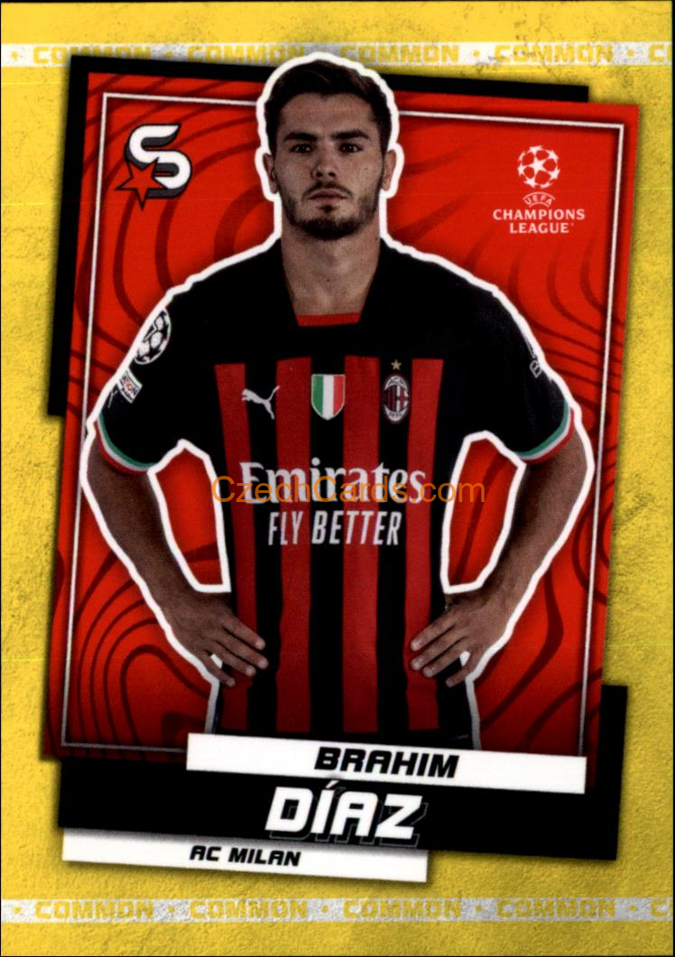 Brahim Díaz 2022/23 Topps Superstars #72 common