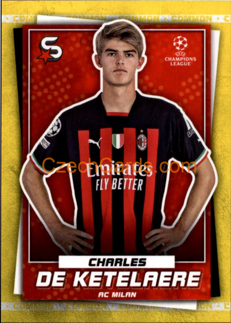 Charles De Ketelaere 2022/23 Topps Superstars #73 common