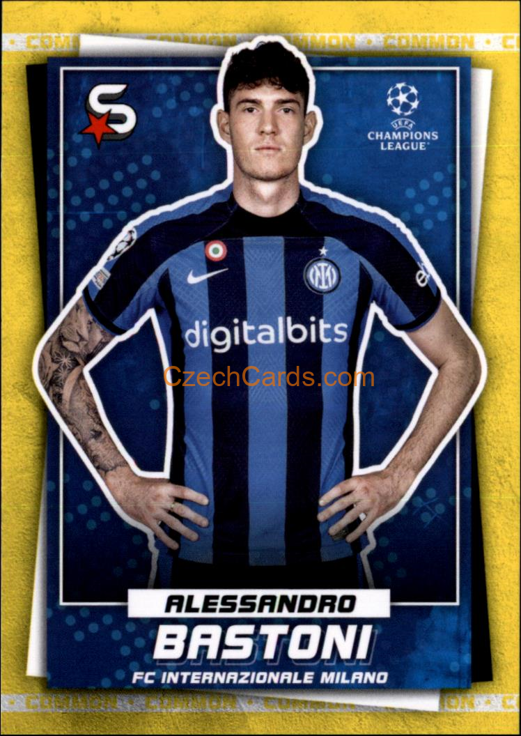 Alessandro Bastoni 2022/23 Topps Superstars #76 common