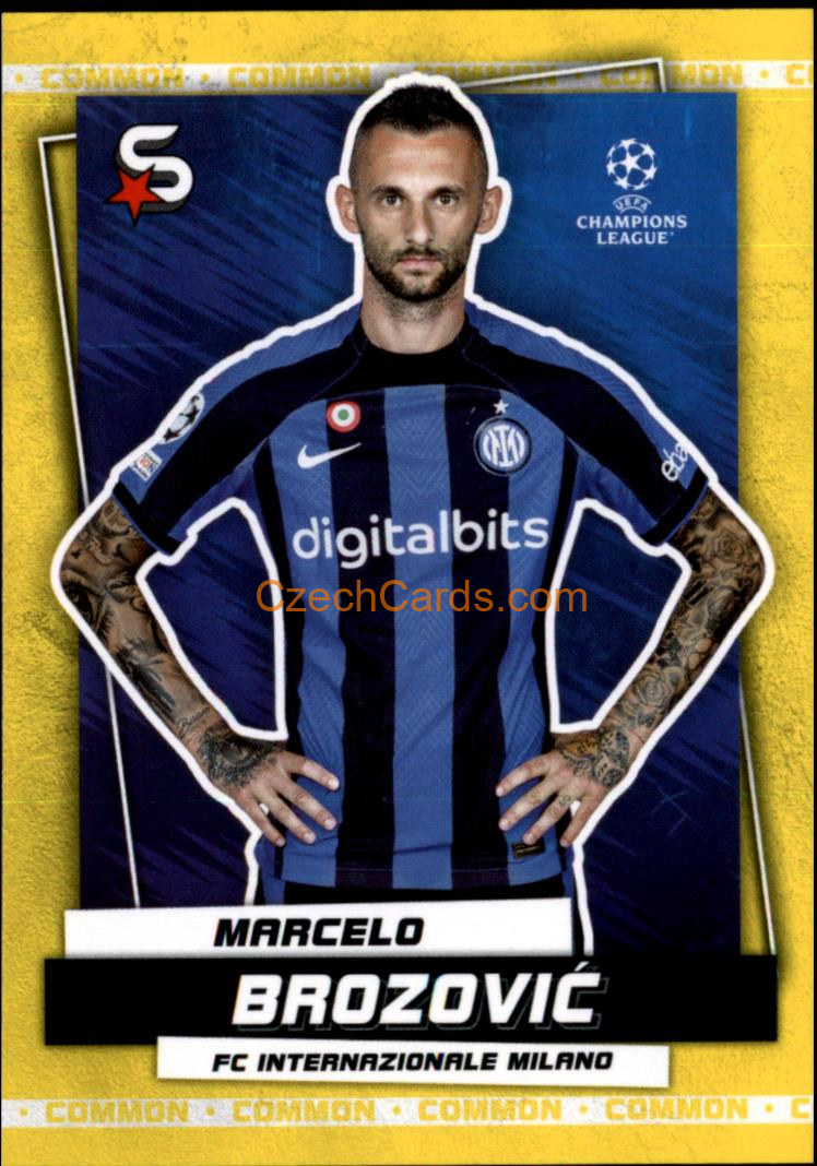 Marcelo Brozović 2022/23 Topps Superstars #80 common