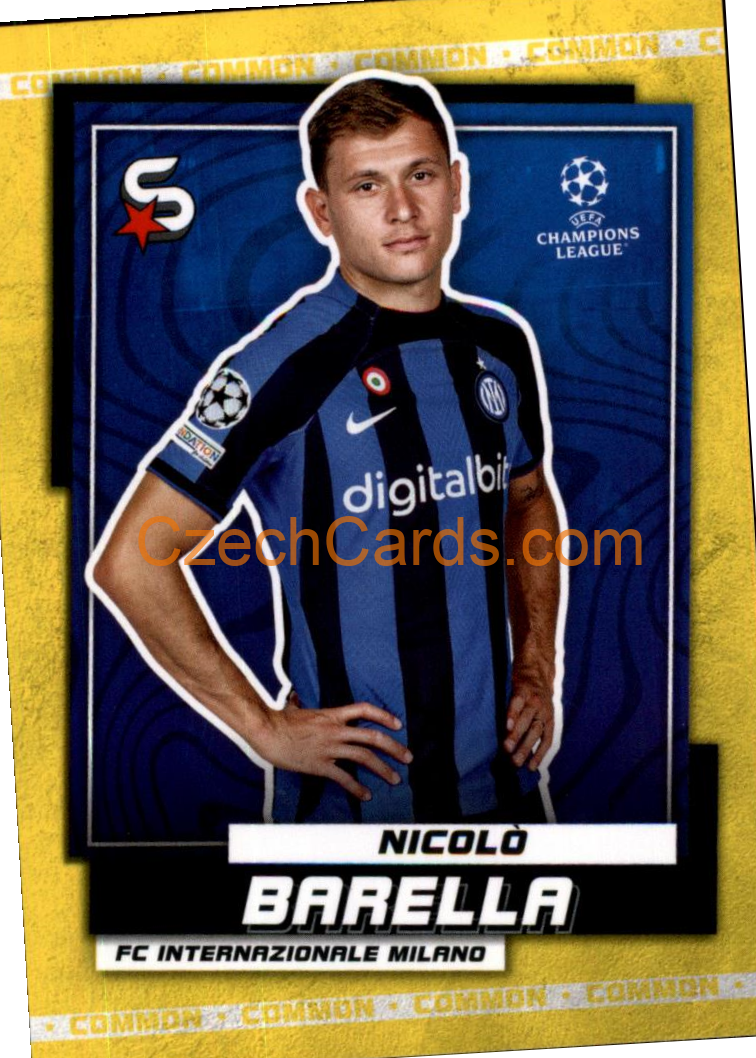 Nicolò Barella 2022/23 Topps Superstars #81 common