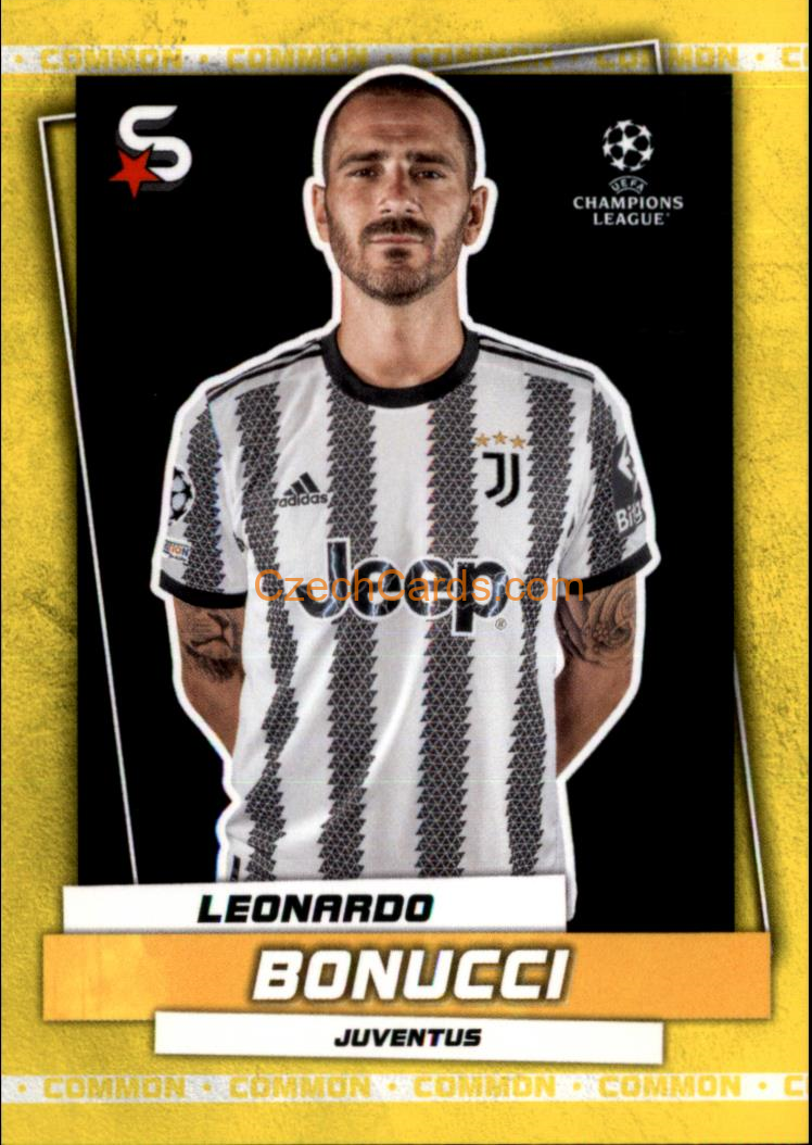 Leonardo Bonucci 2022/23 Topps Superstars #86 common