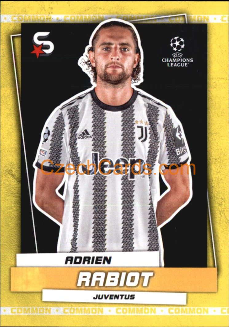 Adrien Rabiot 2022/23 Topps Superstars #89 common