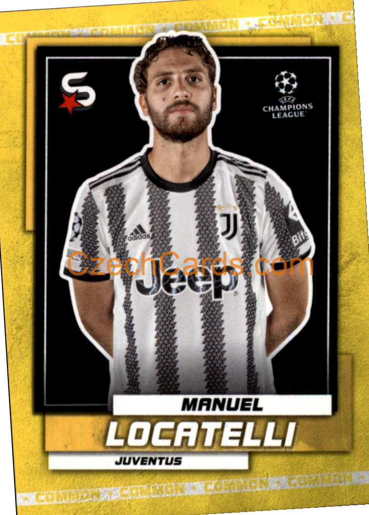 Manuel Locatelli 2022/23 Topps Superstars #90 common