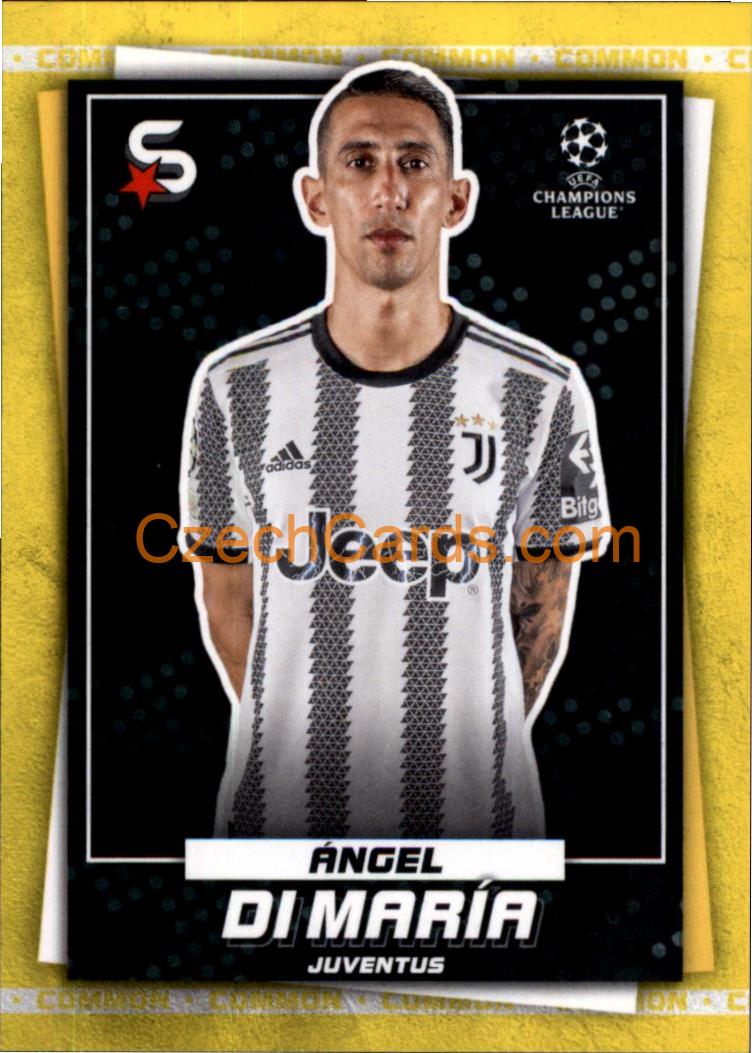 Angel Di Maria 2022/23 Topps Superstars #91 common