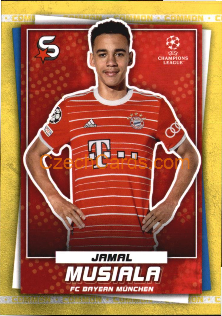 Jamal Musiala 2022/23 Topps Superstars #100 common