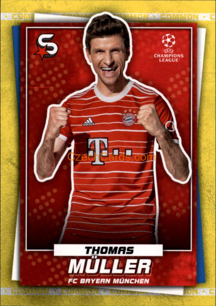 Thomas Müller 2022/23 Topps Superstars #101 common