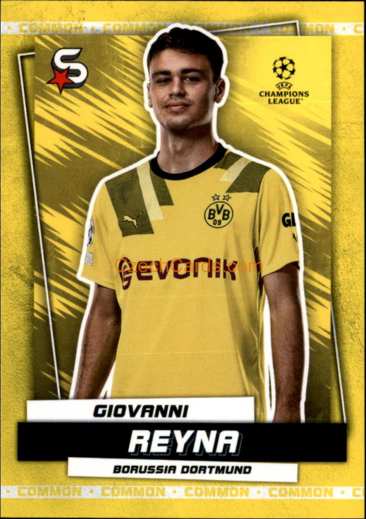 Giovanni Reyna 2022/23 Topps Superstars #108 common