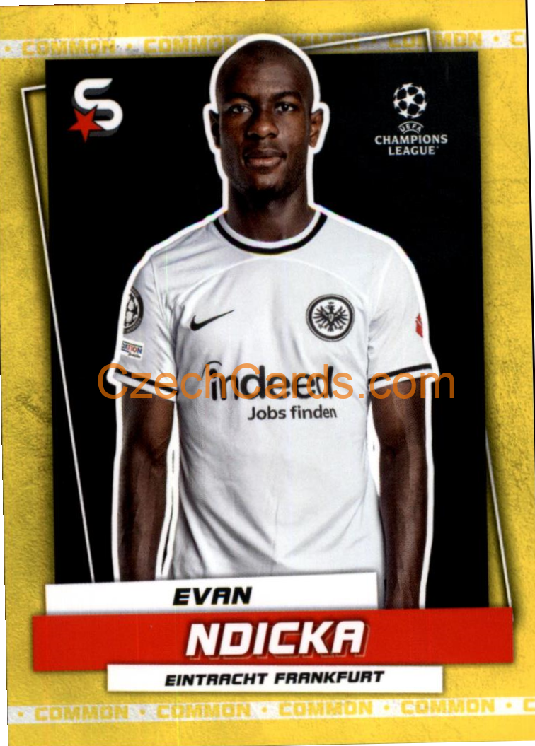 Evan Ndicka 2022/23 Topps Superstars #123 common