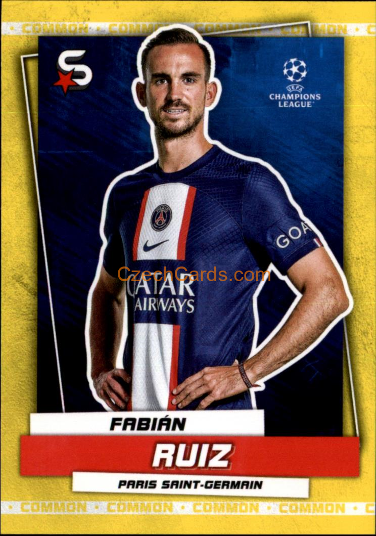 Fabián Ruiz 2022/23 Topps Superstars #132 common