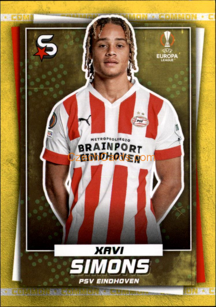 Xavi Simons 2022/23 Topps Superstars #155 common