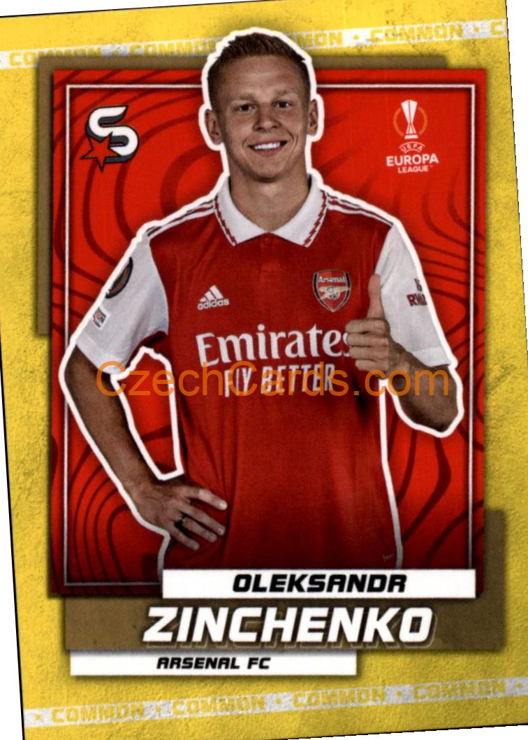 Oleksandr Zinchenko 2022/23 Topps Superstars #160 common