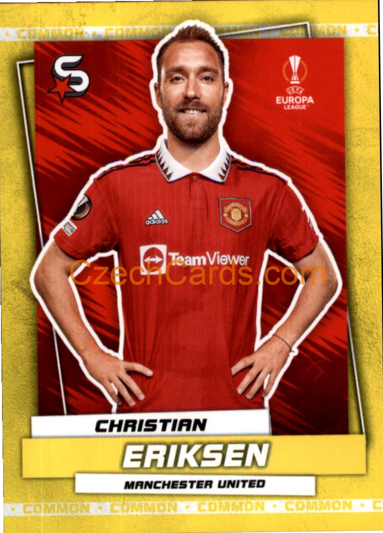 Christian Eriksen 2022/23 Topps Superstars #168 common