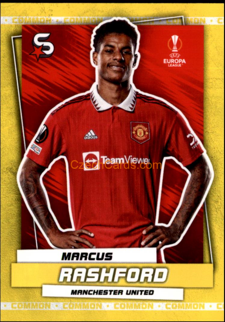 Marcus Rashford 2022/23 Topps Superstars #171 common