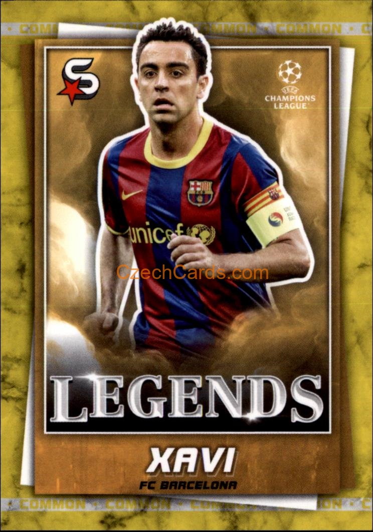 Xavi 2022/23 Topps Superstars #196 common
