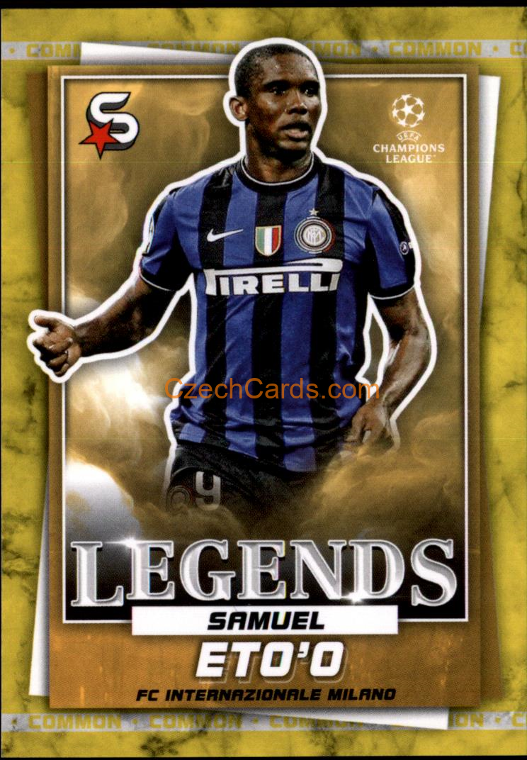 Samuel Eto'o 2022/23 Topps Superstars #200 common