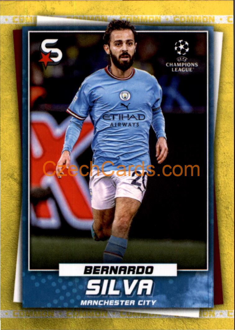 Bernardo Silva 2022/23 Topps Superstars #7 variations