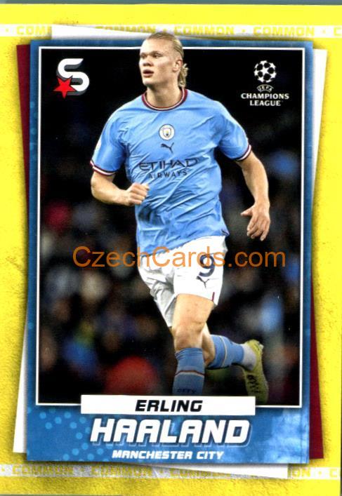 Erling Haaland 2022/23 Topps Superstars #10 variations