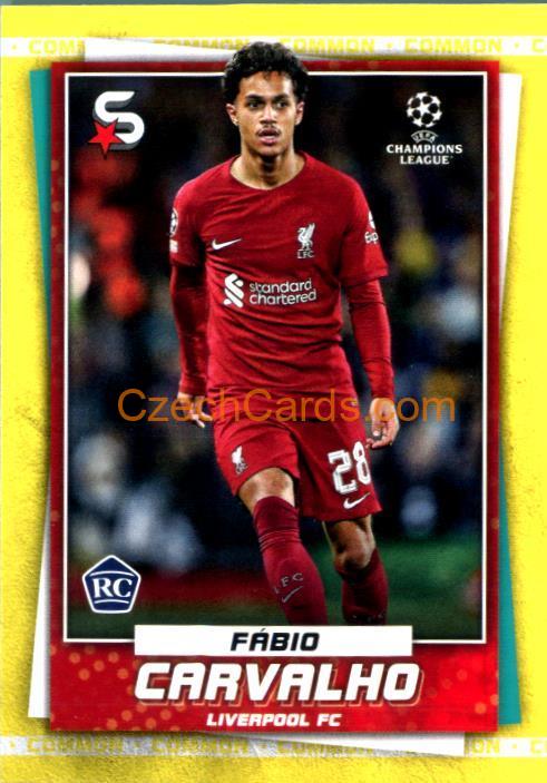 Fabio Carvalho 2022/23 Topps Superstars #15 variations