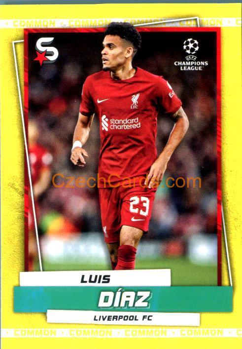 Luis Díaz 2022/23 Topps Superstars #17 variations
