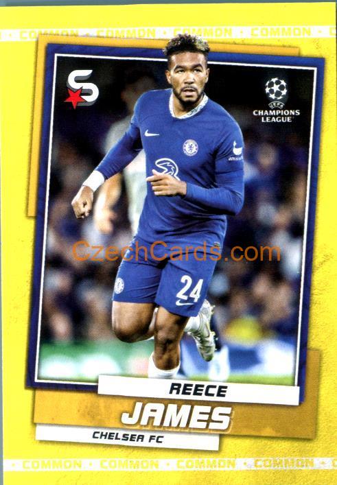 Reece James 2022/23 Topps Superstars #21 variations