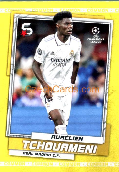 Aurelien Tchouameni 2022/23 Topps Superstars #42 variations