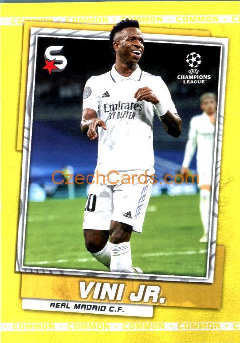Vini Jr 2022/23 Topps Superstars #45 variations