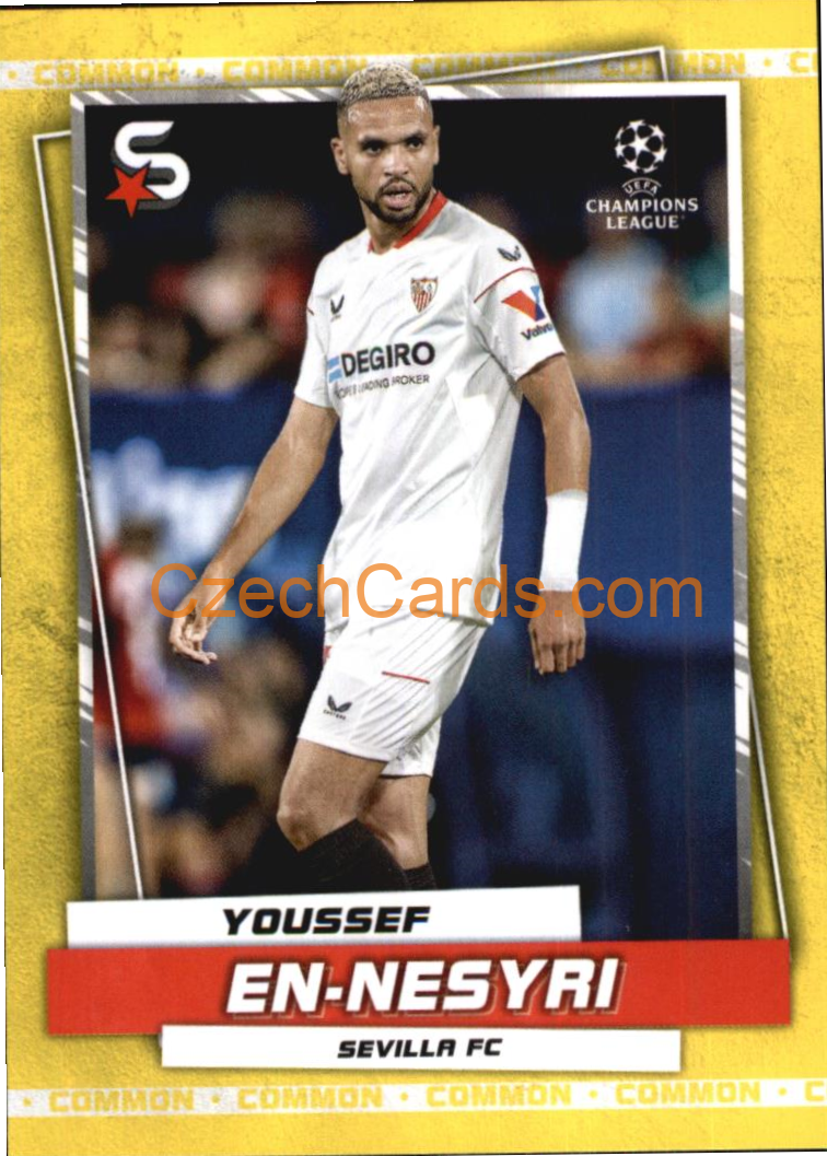 Youssef En-Nesyri 2022/23 Topps Superstars #65 variations
