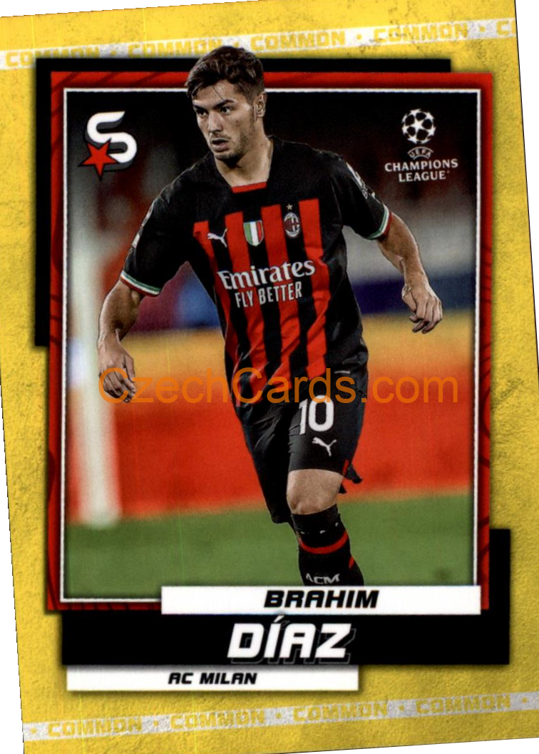 Brahim Díaz 2022/23 Topps Superstars #72 variations