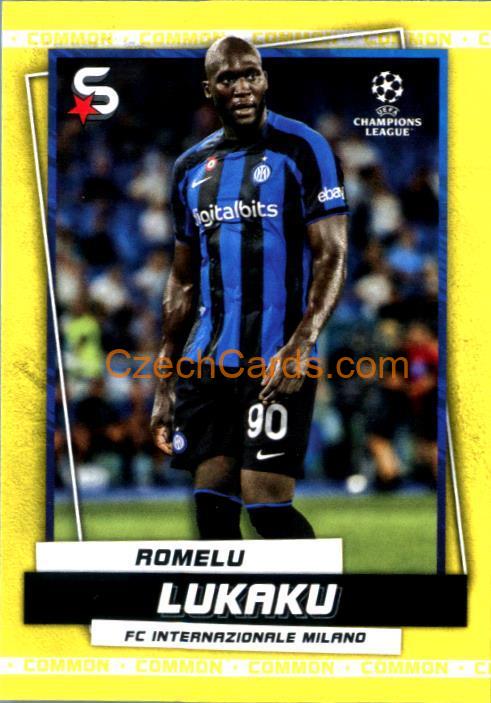 Romelu Lukaku 2022/23 Topps Superstars #83 variations