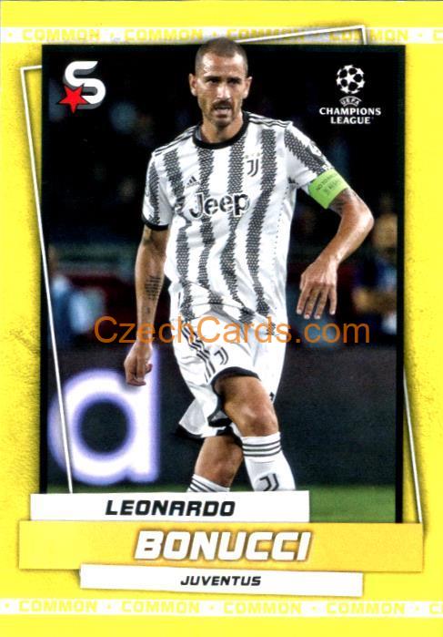 Leonardo Bonucci 2022/23 Topps Superstars #86 variations
