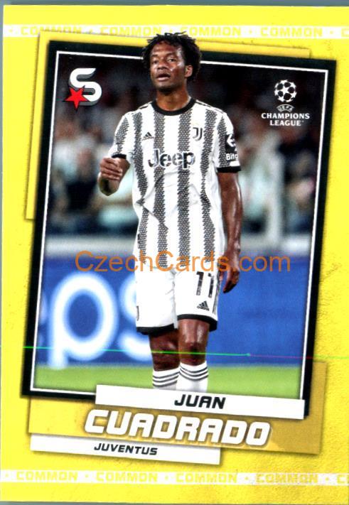 Juan Cuadrado 2022/23 Topps Superstars #87 variations