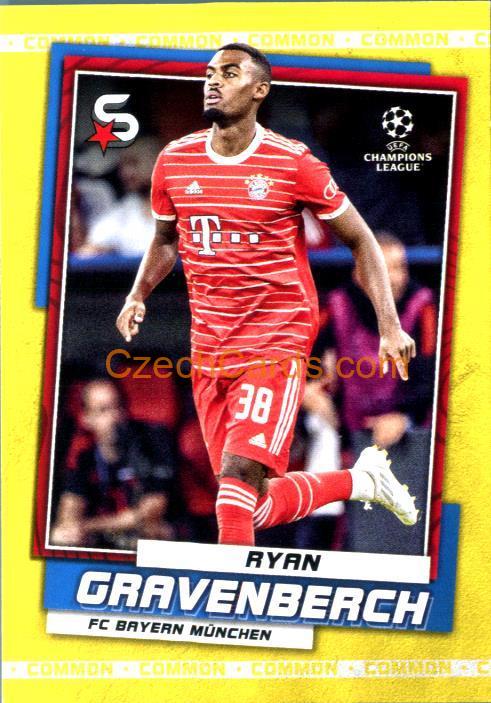 Ryan Gravenberch 2022/23 Topps Superstars #99 variations