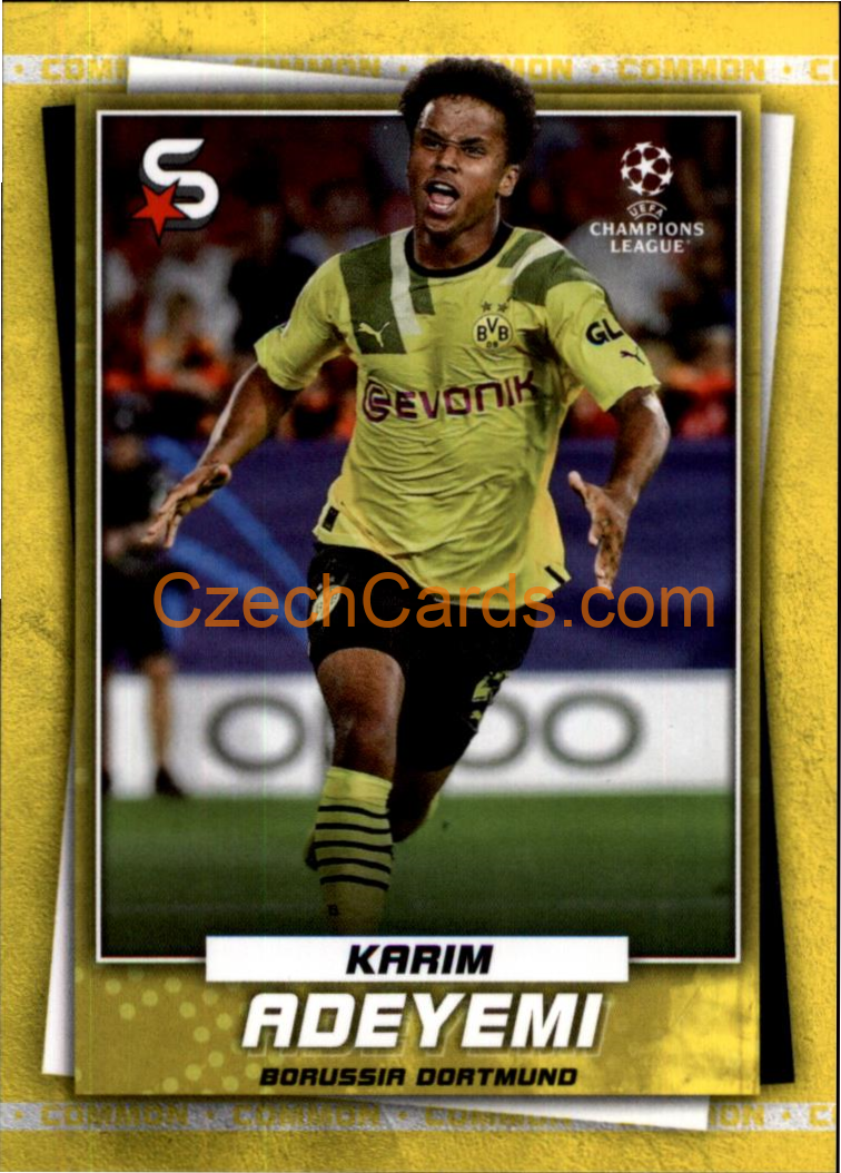 Karim Adeyemi 2022/23 Topps Superstars #110 variations