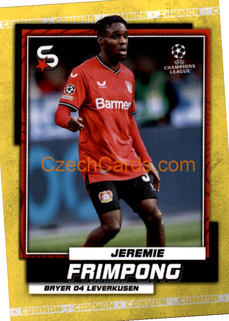 Jeremie Frimpong 2022/23 Topps Superstars #112 variations